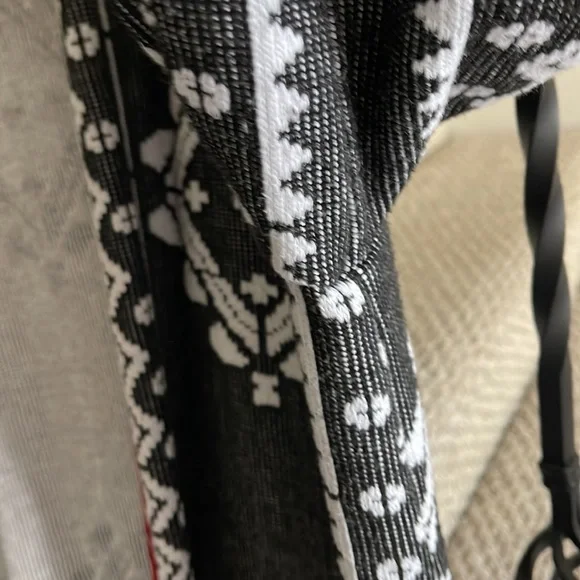 Antthony Original XL Aztec print Knot Jacquard Duster Coat - Picture 8 of 10